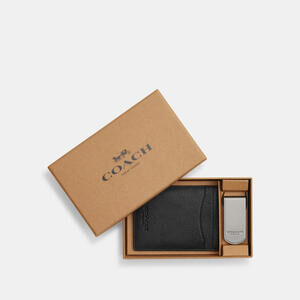 Coach Boxed 3 In 1 Card Case Gift Set NWT